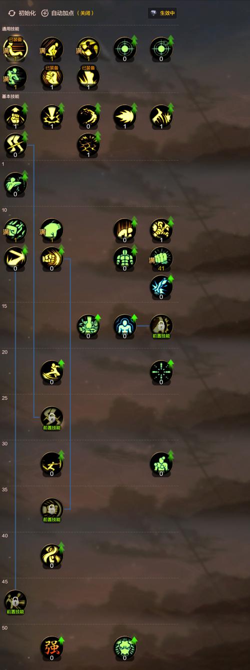 散打技能树构建：基于运动生物力学的属性分配策略