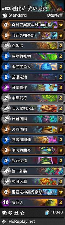 萨满卡组的核心打法是什么?实战技巧帮你上传说!