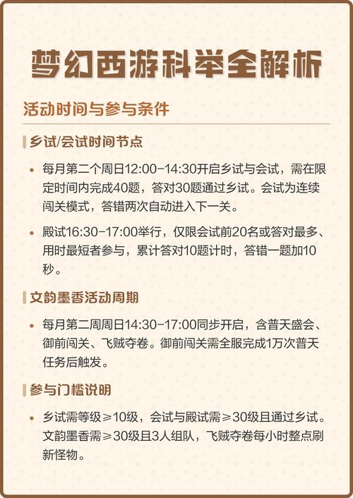 梦幻科举答题技巧是什么？老玩家教你轻松拿状元！