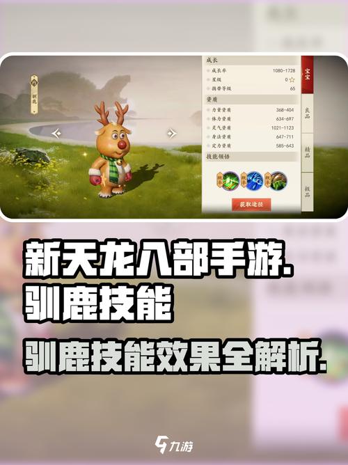 麋鹿技能表包含啥？这些技能值得关注！