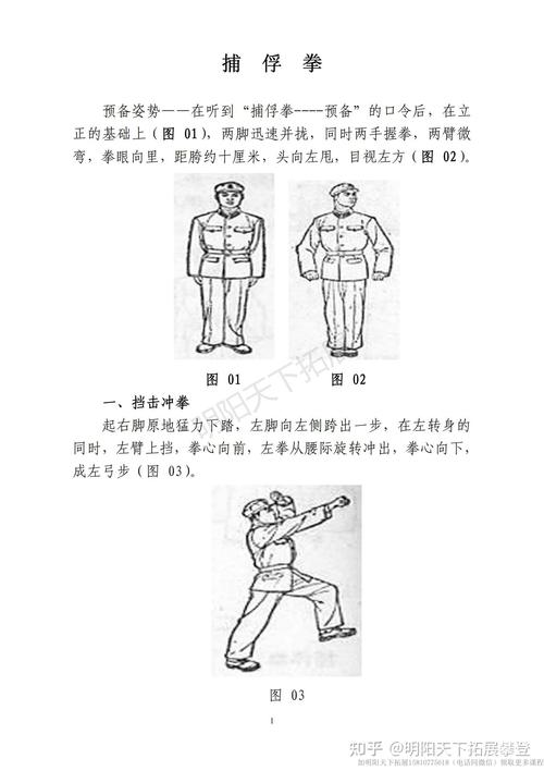 最全捕俘拳招式图解！新手入门必看教学！