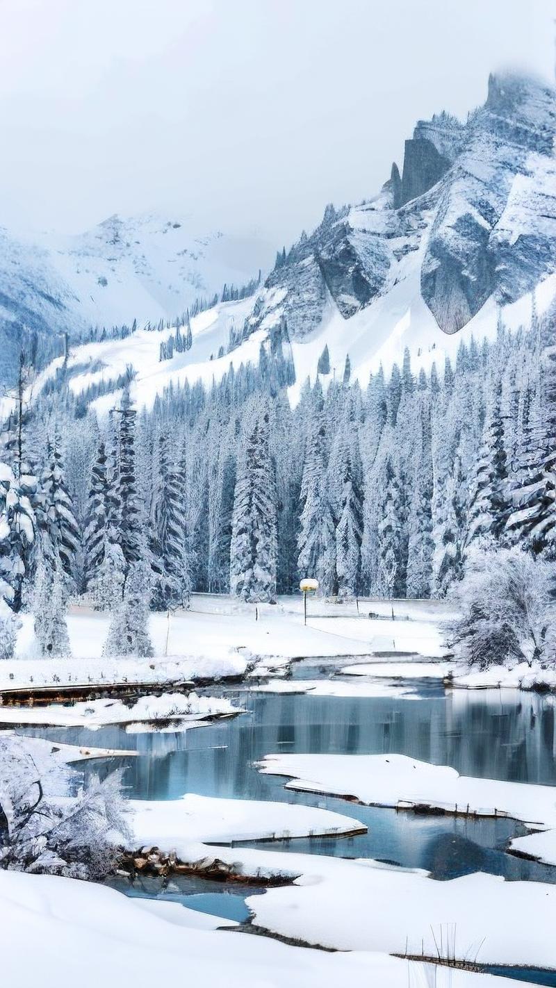 找下雪桌面图片素材哪里去？这几个图库网站帮你轻松搞定！