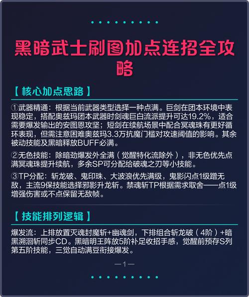 黑暗武士最强连招是什么？资深玩家分享实战操作技巧！
