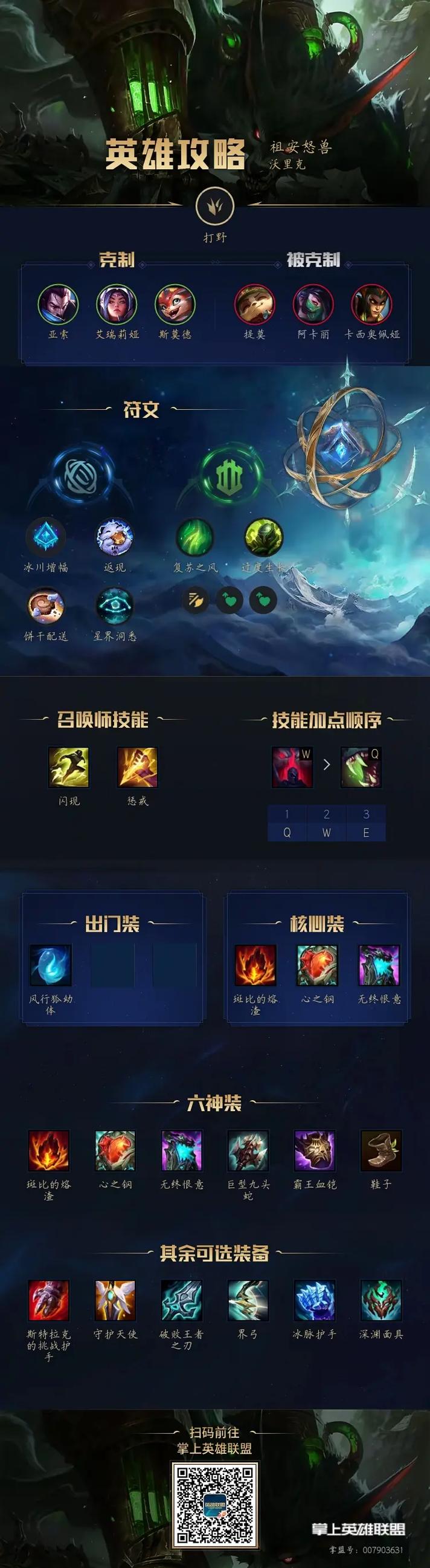 狼人符文哪个最厉害？主流版本最强符文搭配方案分享！