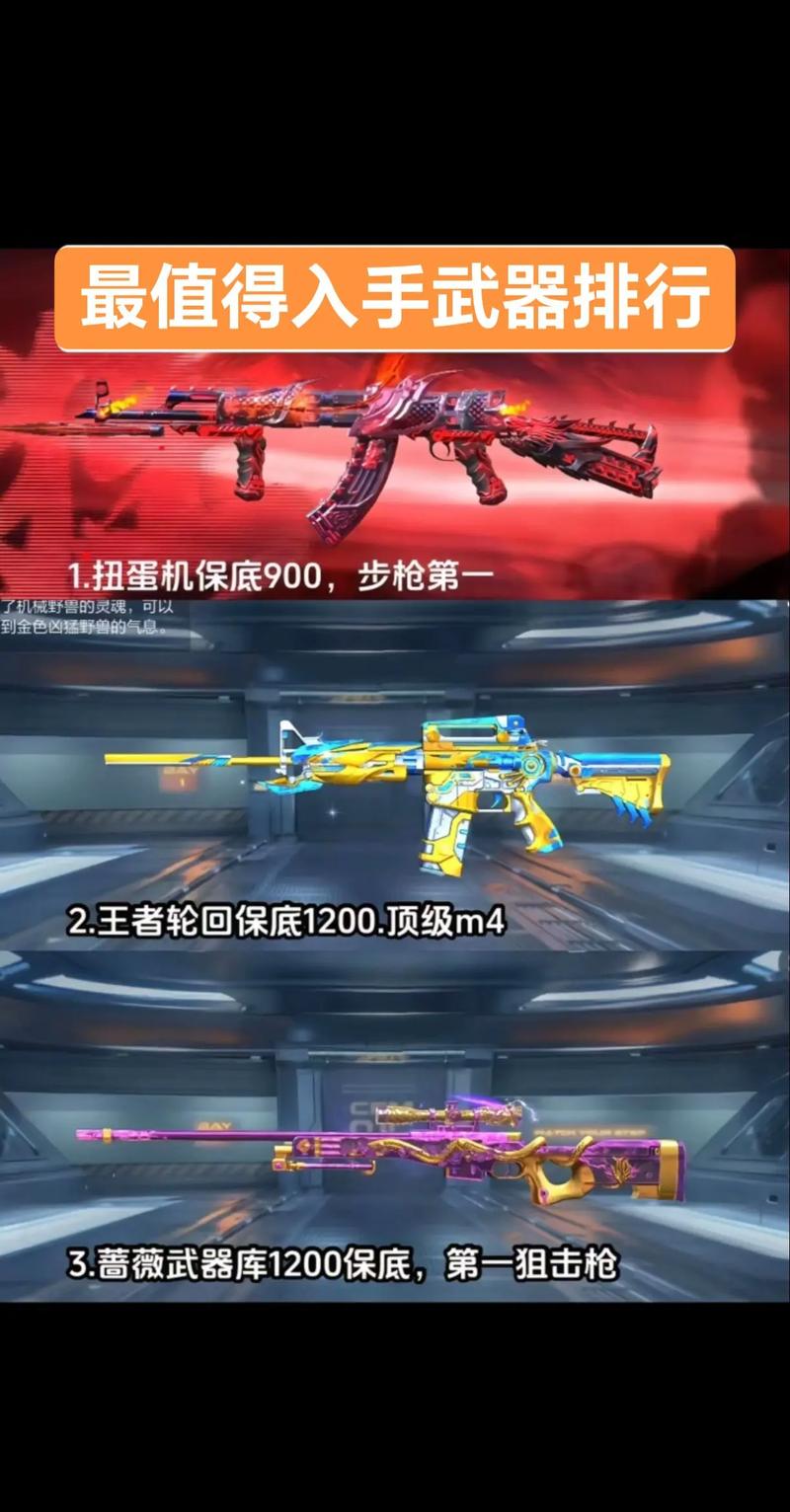 CFm枪战王者哪些武器最强？职业选手力荐这五把枪！