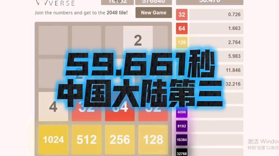 2048最高纪录是多少？普通玩家如何才能轻松突破4096？