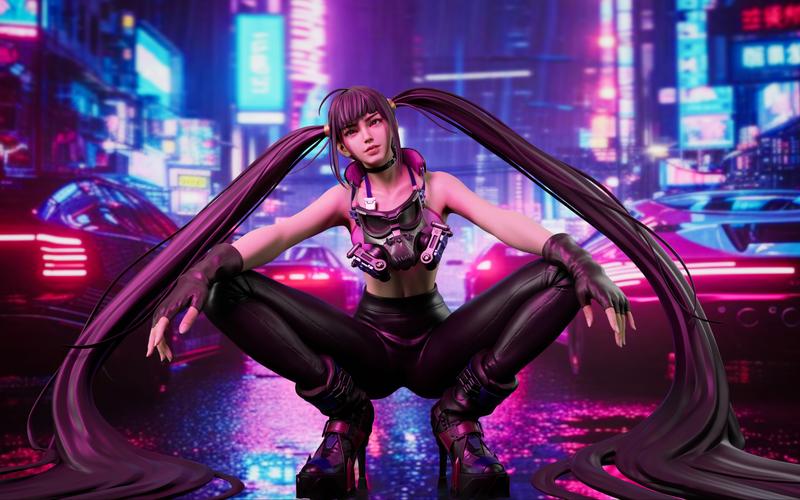 赛博女孩游戏入门教程：打造属于你的虚拟女神