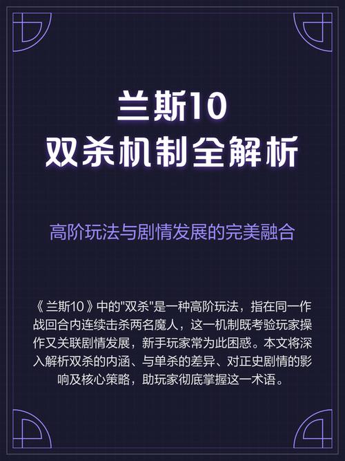 深度解析兰斯1-10系列：绅士游戏中的经典之作
