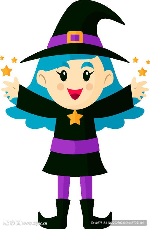 可爱的女巫5：魔法与魅力的完美结合