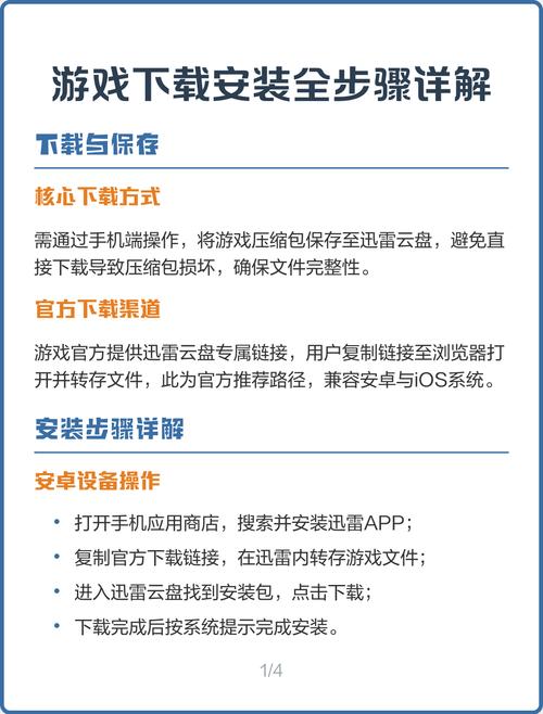 步骤一：下载并安装游戏