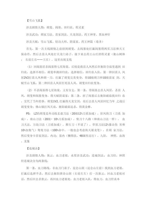 深入解析《金庸群侠传V119.5》游戏攻略：掌握武侠世界的秘钥