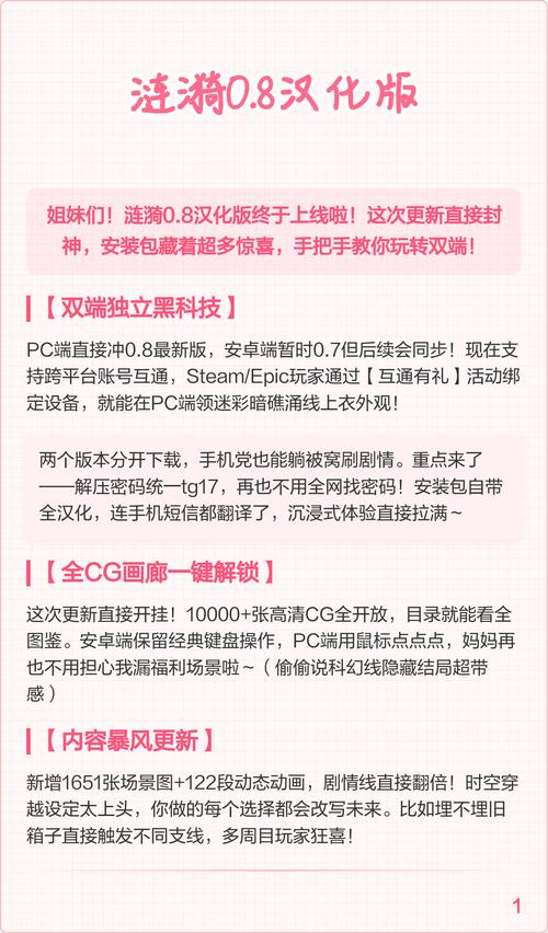 涟漪最新版本解析：从版本演变看绅士游戏的发展趋势